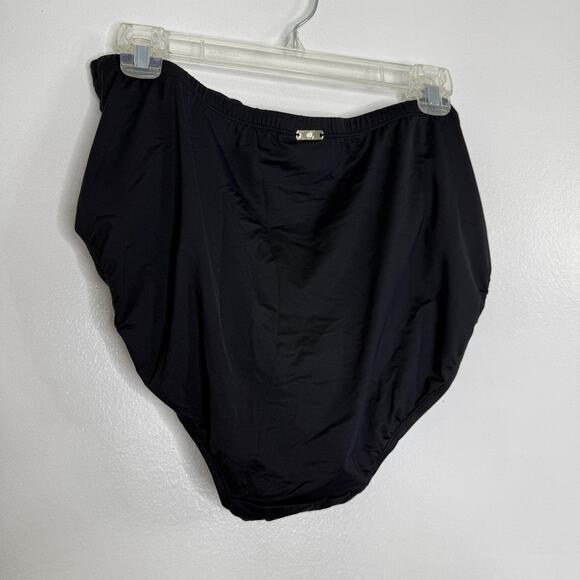 Ralph Lauren Bikini Bottom Womens 18W High Waist Ruched Swim Plus RLL - Picture 5 of 5